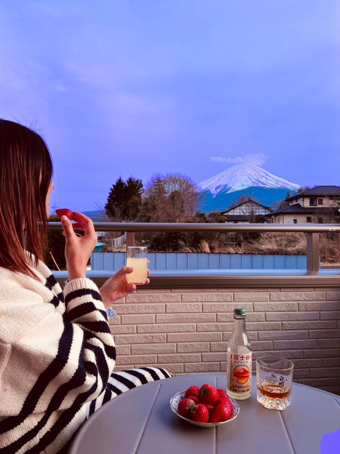 ヴィラ山間堂 Mt.Fuji view BBQ Bonfire AnnoVillas Sankando 富士河口湖 外观 照片